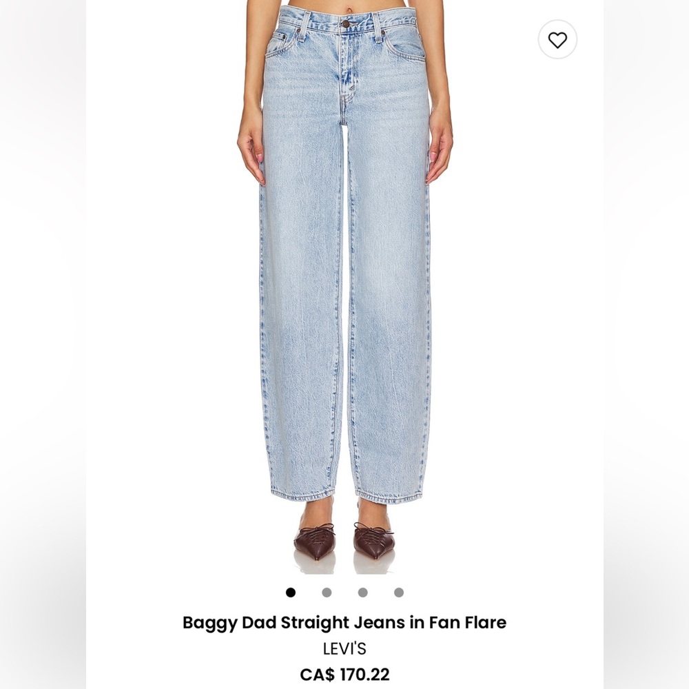 Levi’s baggy dad jeans